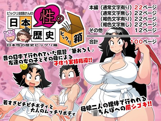 ビックリお姉さんの日本性の歴史ビックリ箱 メイン画像