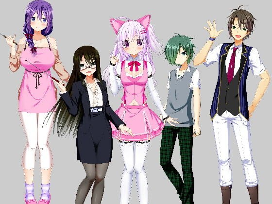 萌えキャラ着せ替え4 メイン画像