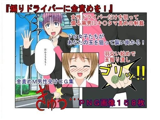『煽りドライバーに金責めを！』 女性ドライバーだけを狙う煽り運転手、その日狙った気弱そうな女性はまさかの空手有段者！ 煽りの報いは金蹴り メイン画像