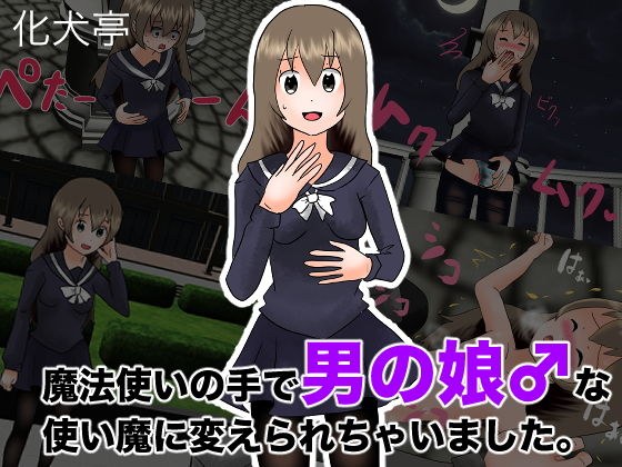魔法使いの手で男の娘♂な使い魔に変えられちゃいました。 メイン画像