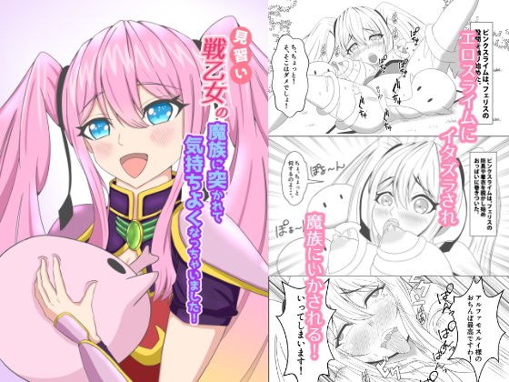見習い戦乙女の魔族に突かれて気持ちよくなっちゃいました！ メイン画像