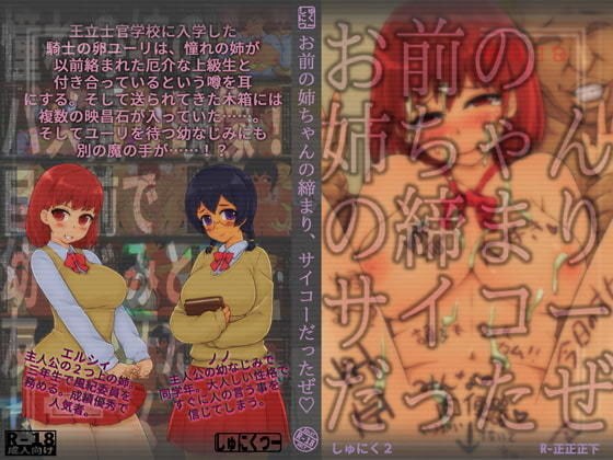 お前の姉ちゃんの締まり、サイコーだったぜ メイン画像