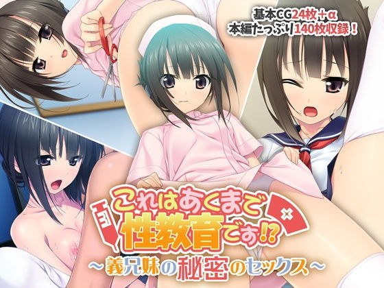 これはあくまで性教育です!? 〜義兄妹の秘密のセックス〜 メイン画像