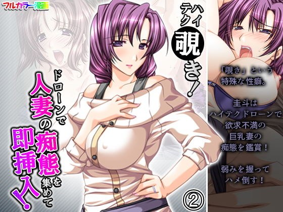 ハイテク覗き！ドローンで人妻の痴態を集めて即挿入！ 2巻 メイン画像