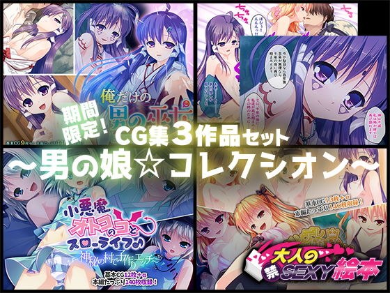 期間限定！CG集3作品セット 〜男の娘☆コレクシオン〜 メイン画像