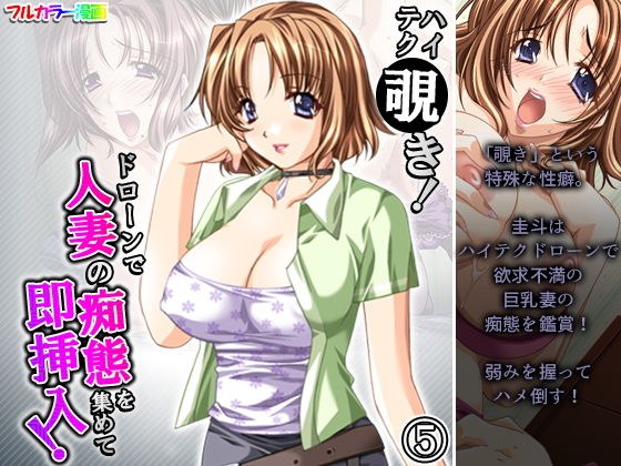 ハイテク覗き！ドローンで人妻の痴態を集めて即挿入！ 5巻 メイン画像