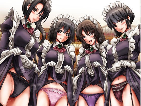 僕の家のメイドになったエッチな妙高四姉妹に童貞を喰べられてしまいました。 メイン画像