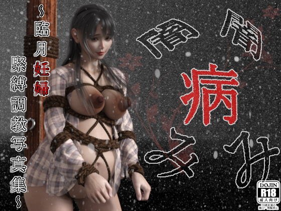 闇・病み 〜臨月妊婦緊縛調教写真集〜 メイン画像