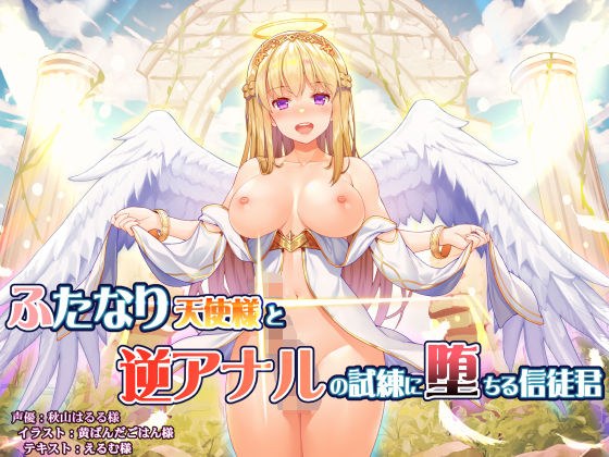 ふたなり天使様と逆アナルの試練に堕ちる信徒君 メイン画像
