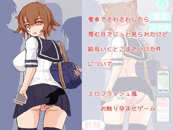 電車でさわさわしたら、蔑む目でじっと見られたけど結局いくとこまでいけた件について メイン画像