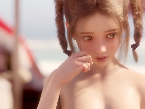 グラビア風ヌードCG集01 メイン画像