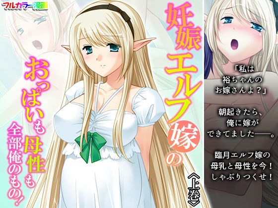 妊娠エルフ嫁のおっぱいも母性も全部俺のもの！ 上巻 メイン画像
