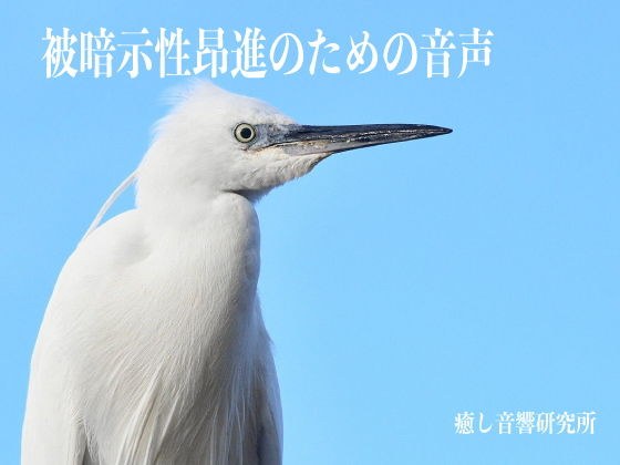 被暗示性昂進の為の音声 メイン画像
