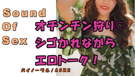 ノンフィクションSEXボイス！実録！趣味はオチンチン狩り！の元アイドルビッチにチンコをシゴかれながらエロトーク！？ ASMR/バイノーラル/言葉責め/M男向け メイン画像