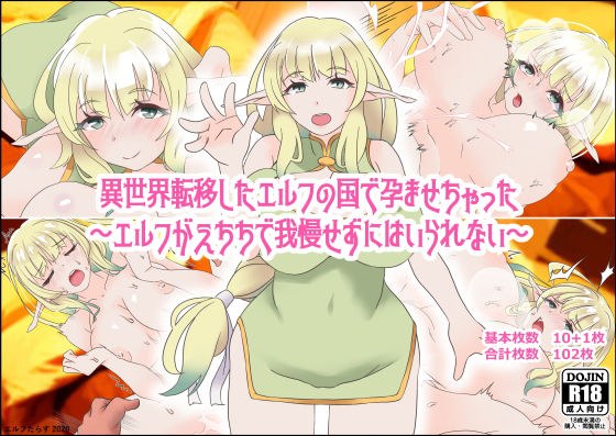 異世界転移したエルフの国で孕ませちゃった〜エルフがえちちで我慢せずにはいられない〜 メイン画像