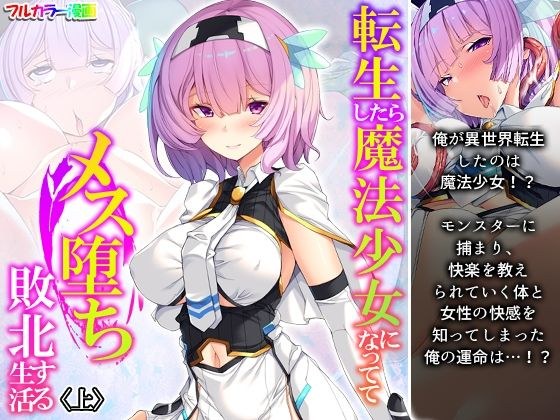 転生したら魔法少女になっててメス堕ち敗北する生活 上 メイン画像