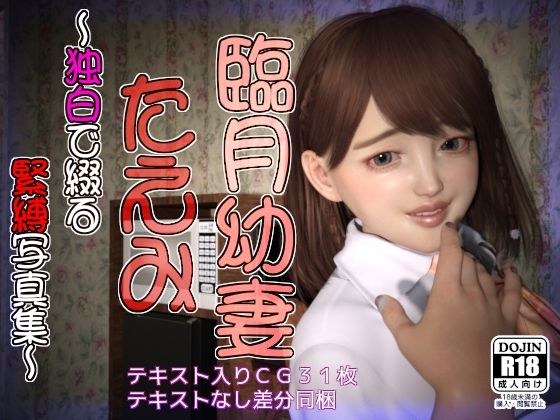 臨月幼妻 たえみ 〜独白で綴る緊縛写真集〜 メイン画像