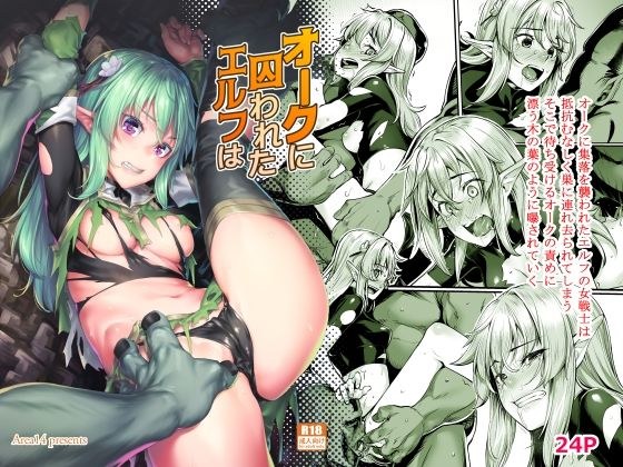 オークに囚われたエルフは メイン画像
