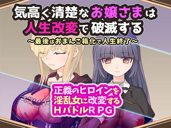 気高く清楚なお嬢さまは人生改変で破滅する 〜最後はおまんこ箱化で人生終了〜 メイン画像