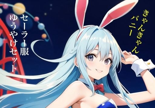 彩虹杂志 Cankyan 兔子水手服 Yuyake 套装