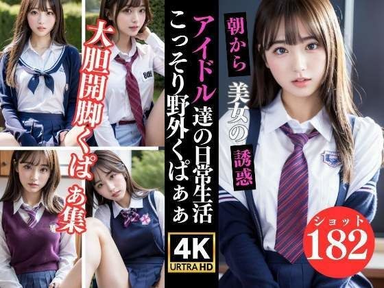 アイドル達の日常生活 大胆開脚くぱぁ集 メイン画像