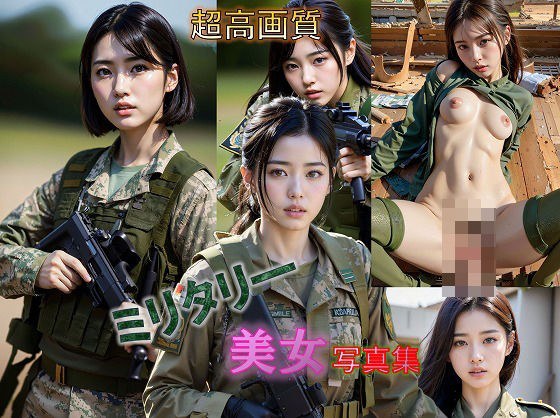 ミリタリー美女写真集 メイン画像