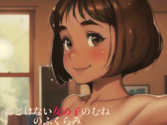 あどけない女の子のむねのふくらみ メイン画像