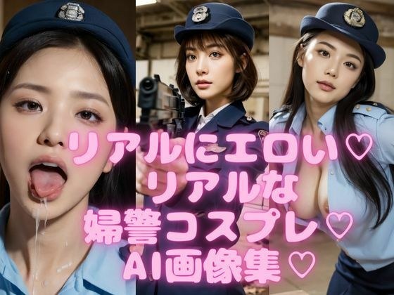 リアルにエロい リアルな婦人警官 AI画像集 メイン画像