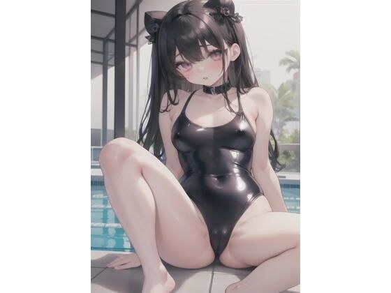 市民プールにいた透け透け競泳水着の美女たち パート1 メイン画像