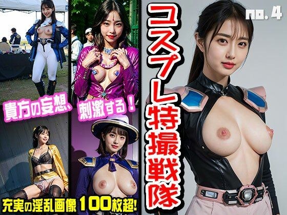 裸のコスプレ戦隊〜卑猥な熟女ヒロイン vol.4 メイン画像