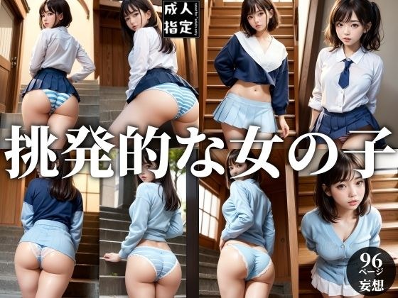 挑発的な女の子 メイン画像