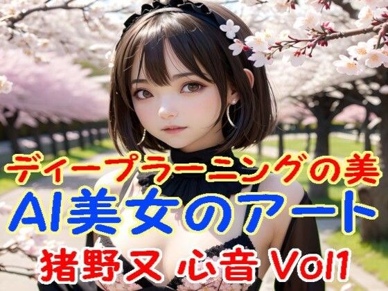 ディープラーニングの美:AI美女のアート 猪野又 心音 Vol1 メイン画像