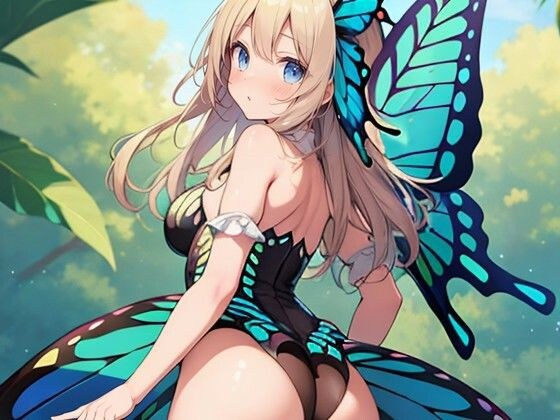 ファンタジー風蝶娘さん メイン画像