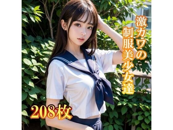 激カワの制服美少女達 メイン画像
