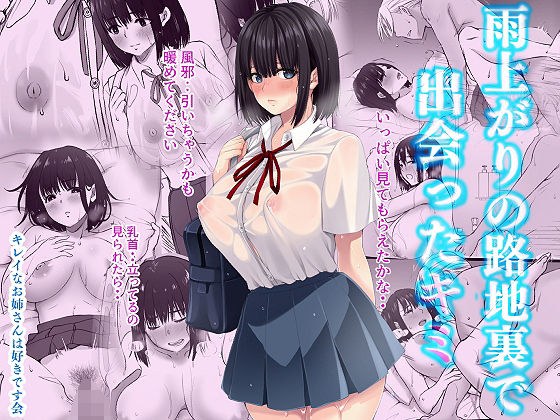 雨上がりの路地裏で出会ったキミ メイン画像