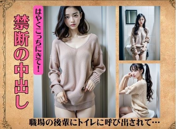 禁断の中出し〜職場の後輩にトイレに呼び出されて… メイン画像