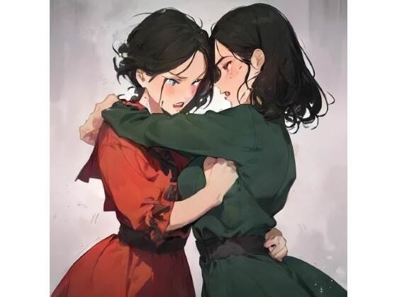 女の喧嘩 キャットファイトイラスト1 メイン画像