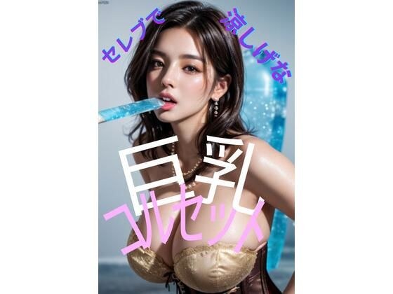 セレブで涼しげな巨乳＆コルセット メイン画像
