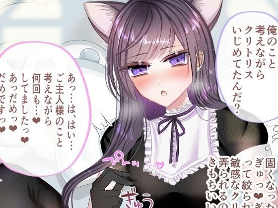 黒猫お嬢様にえっちな躾け メイン画像