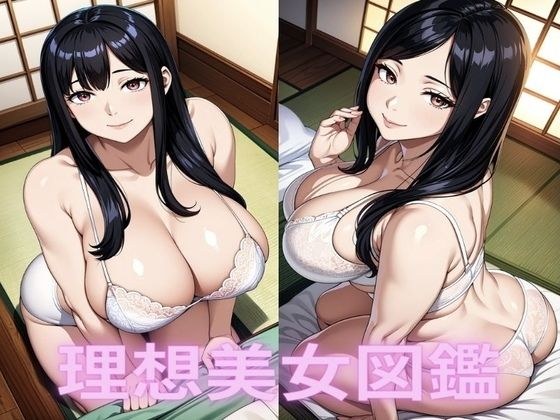内衣美女【理想插画美女百科】