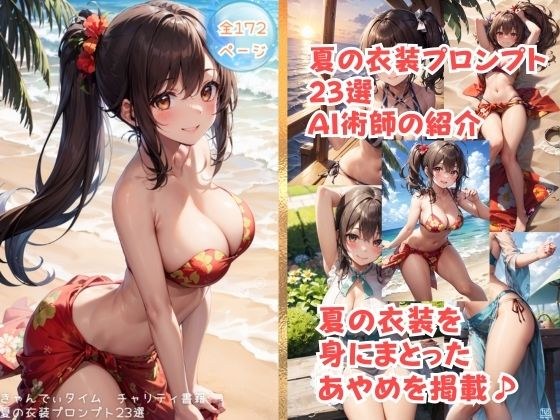 夏の衣装プロンプトとAI術師のご紹介 メイン画像