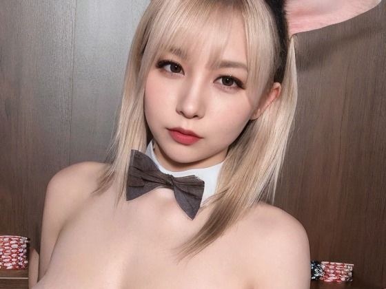 乳輪大きめバニーガール？60枚 メイン画像