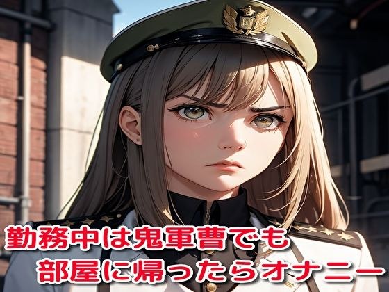 勤務中は鬼軍曹でも部屋に帰ったらオナニー メイン画像