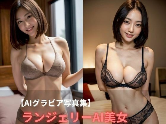 ランジェリーAI美女【AIグラビア写真集】 メイン画像