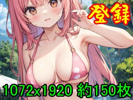【ROCG028】かわいい水着ビキニ★約150枚★サイズ1072x1920 メイン画像