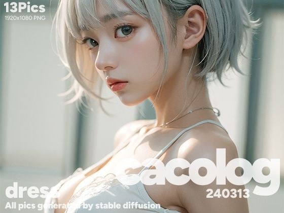 cacolog 0313 銀髪 メイン画像