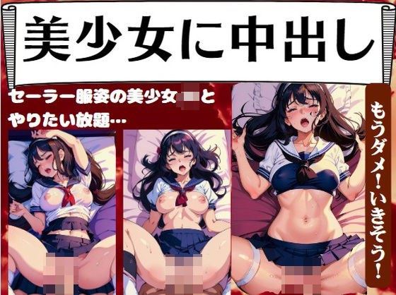 美少女に中出し〜セーラー服姿の美少女JKとやりたい放題…「もうダメ！いきそ う！」 メイン画像