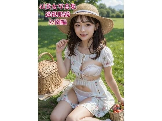 AI美女写真集 透視眼鏡 公園編 メイン画像
