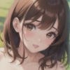 Super breasted beauty in the summer sea メイン画像
