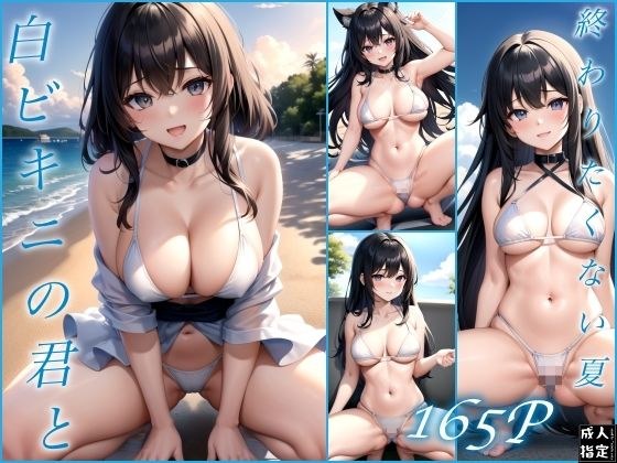 白いビキニと夏 メイン画像